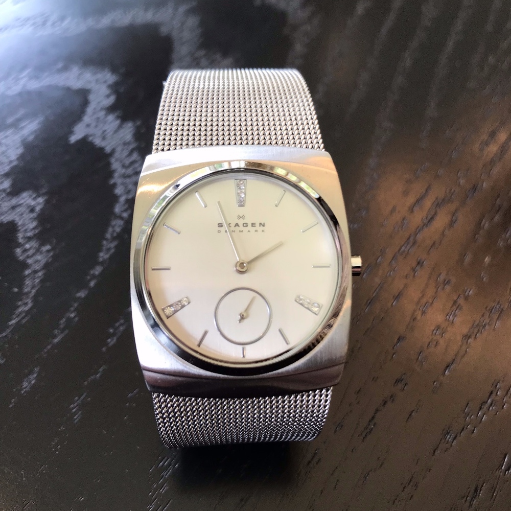 Skagen Women's Stainless Steel Mesh Bracelet Watch